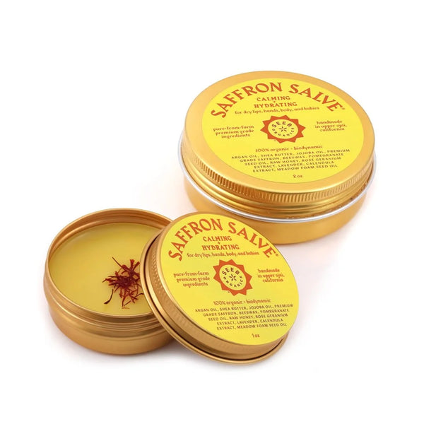 Saffron Salve – Ultra Hydrating Skin Balm (1oz & 2oz)